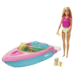 Barbie Doll and Boat
