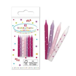 Lagkagelys m/trekanter +holder