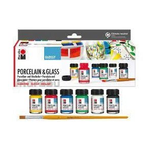 Maling til porceln og glas