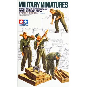 1:35 Military Miniatures German Tank Ammo-Loading Crew