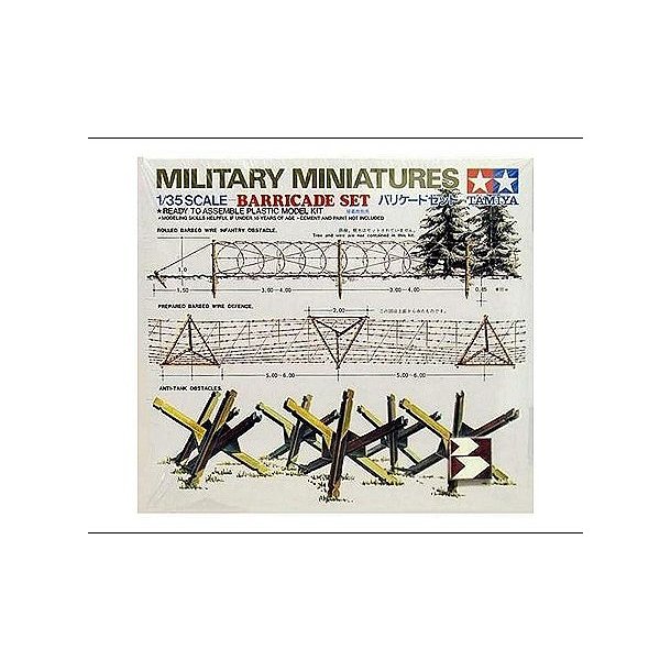 1:35 Military Miniatures Pigtrdsbarikader