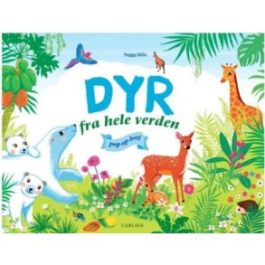 Dyr fra hele verden - Pop op-bog