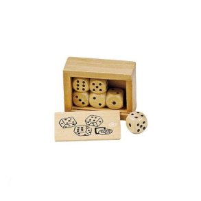 box med 6 tr terninger