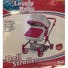 Dukkevogn til tvillingedukker