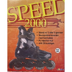 Rulleskjter speed 2000  st.32