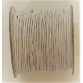 Elastic snor 1,2mm 25m. Hvid
