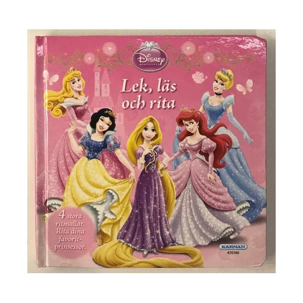 Disney bog Princesser.svensk utgva