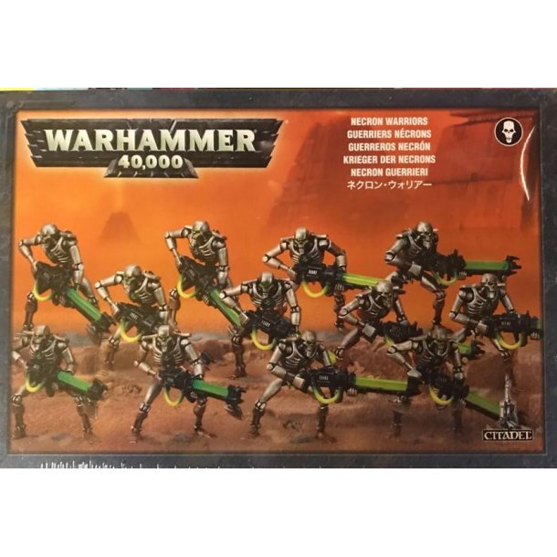 Warhammer 40000. Necron warriors