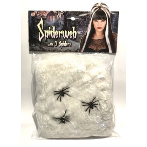 Ederkoppespind med 3 edderkopper