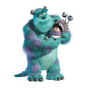 Monsters, inc Giant Sticker