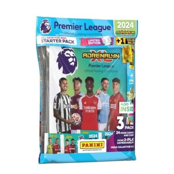 PANINI Premier League 2023-24 Adrenalyn Xl Starter Pack, Mixed