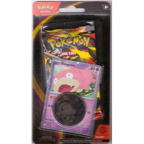 Pokemon Pitch Black Blister pakke med en booster, limit. kort og m�nt