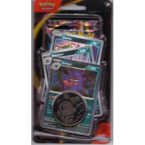 Pokemon Pitch Black pakke med 1 booster pakker, 3 limited kort + m�nt