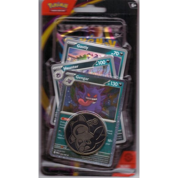 Pokemon Pitch Black pakke med 1 booster pakker, 3 limited kort + m�nt