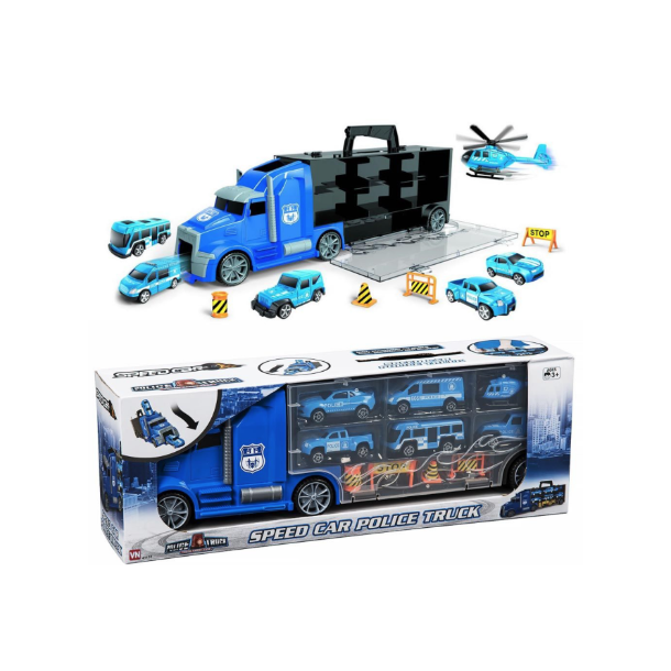 Speed Car Police Truck Carrycase