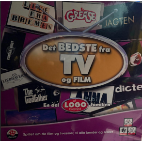 Det bedste fra tv. Spillet om de film og tv-serier, vi alle kender og elsker