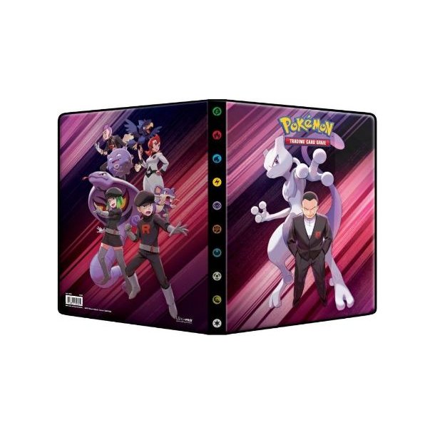 Pokemon mappe stor - Team Rocket + Mewtwo