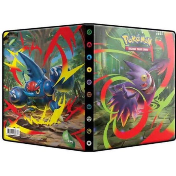 Pokemon mappe lille med Gengar og Mega Heracross