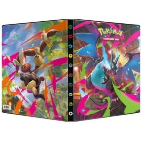 Pokemon mappe stor - med Mega Evolution