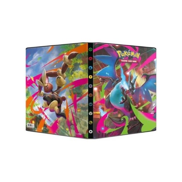 Pokemon mappe stor - med Mega Evolution