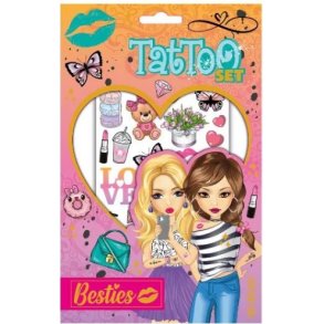 Besties tatoveringer pink
