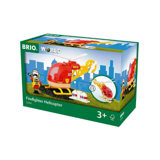 Brio Firefighter Helicopter