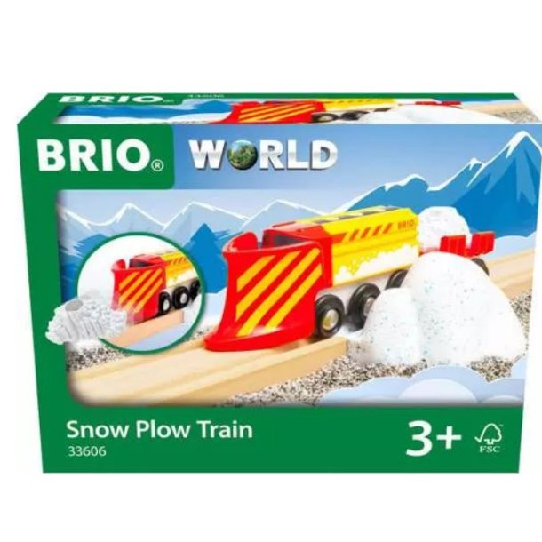 Brio tog med sneplov