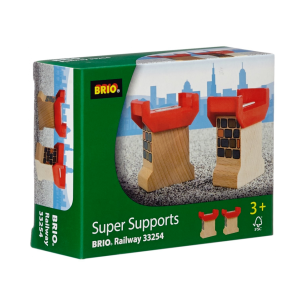 BRIO Super supports (bro-piller)