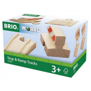 Brio - Ramper med stopklodser