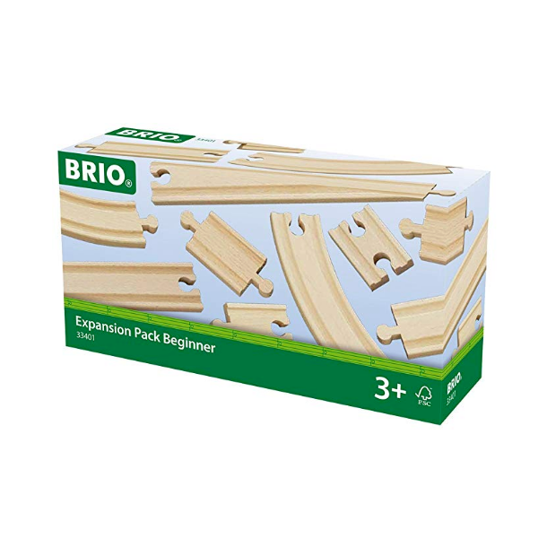 Brio - Ekstra skinner (udvidelsespakke til begynder)