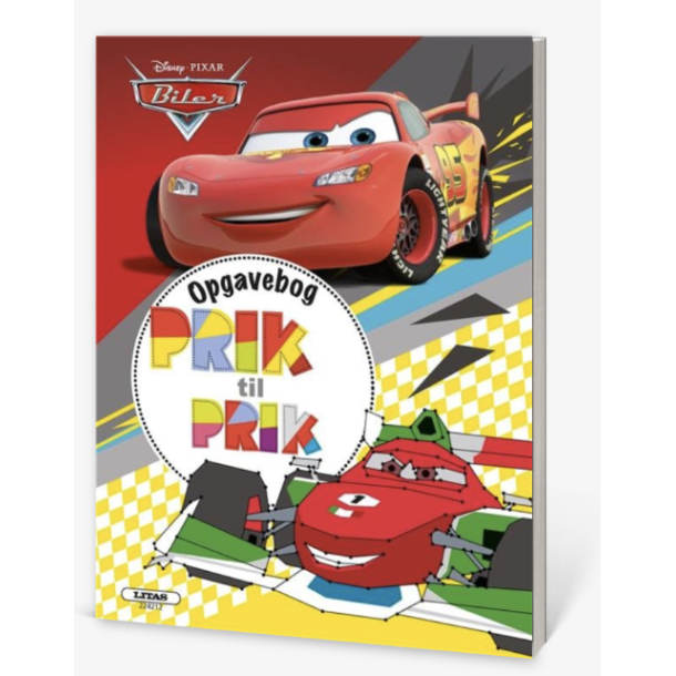 Malebog Disney cars prik til prik