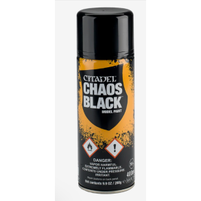  Warhammer Chaos Black Spray