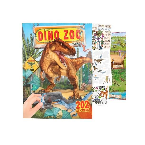 Dino World Zoo aktivitetsbog 