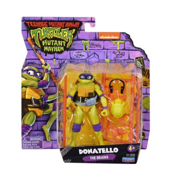 Teenage Mutant Ninja Turtles Mutant Mayhem figur - Donatello