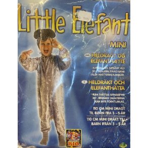 Kostume lille elefant 