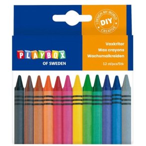 Fedtfarver 12 stk. 8cm