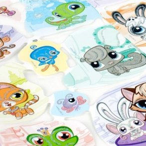 Glansbilleder Ltl.PetShop