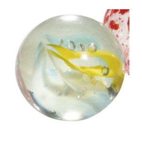 3 Stk glaskugler stor