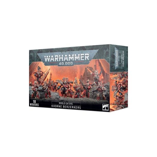 Warhammer 40k World Eaters Khorne Berzerkers 