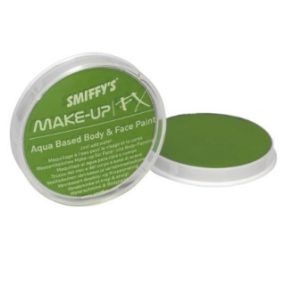 Lime grn. Smiffys makeup.