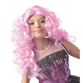 Paryk krllet hr lyserd