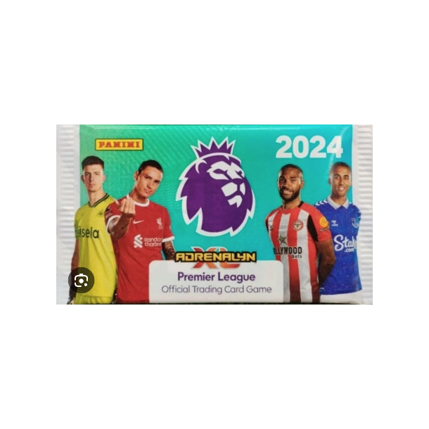 PANINI Adrenalyn 2023/2024 EPL Soccer Trading Cards Booster Pack