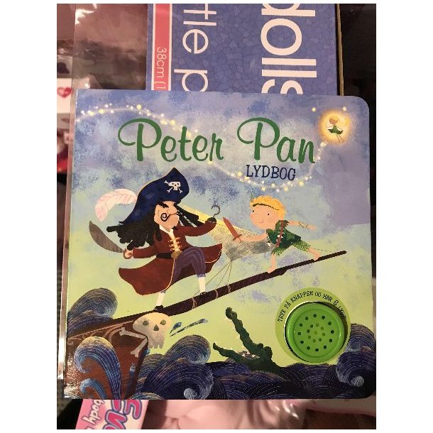 Peter Pan lydbog med 6 lyde