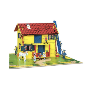 Pippi huset Villekulla med måt