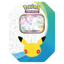 Pok�mon TCG 30th Celebration ex Tin � Sylveon / Greninja � 1 stk. Assorteret