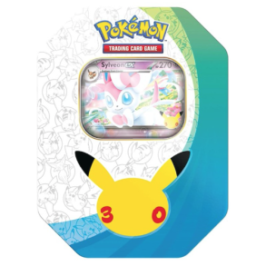 Pok�mon TCG 30th Celebration ex Tin � Sylveon / Greninja � 1 stk. Assorteret