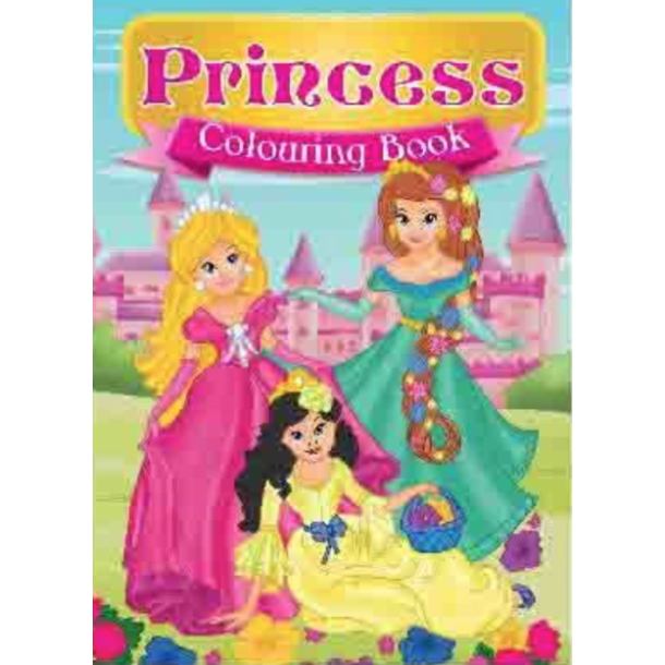 Princess colouring book 