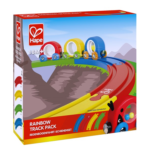 Hape Rainbow Track Pack