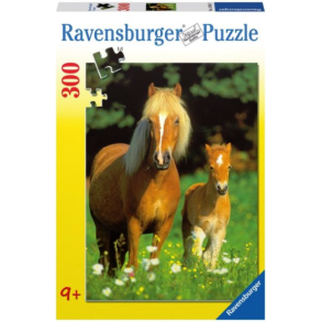 Ravensburger puslespil - 300 brikker med heste