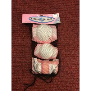 Beskyttersæt lyserød 